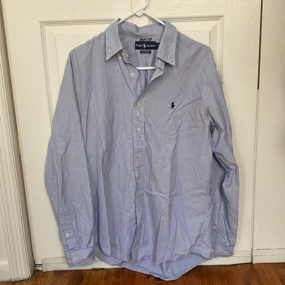 oversized Ralph Lauren mens button up